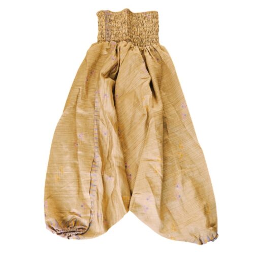 Upcycled indiske Silke Haremsbukser - Model 29