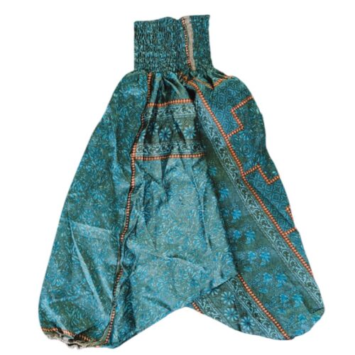 Upcycled indiske Silke Haremsbukser - Model 35
