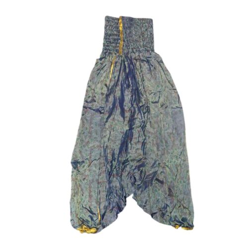 Upcycled indiske Silke Haremsbukser - Model 52