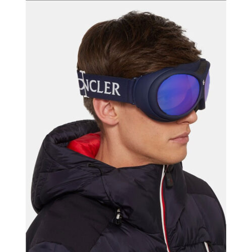 Moncler skibriller - ML0130 91X 89 | Mat Mørkeblå - Har en lille fejl