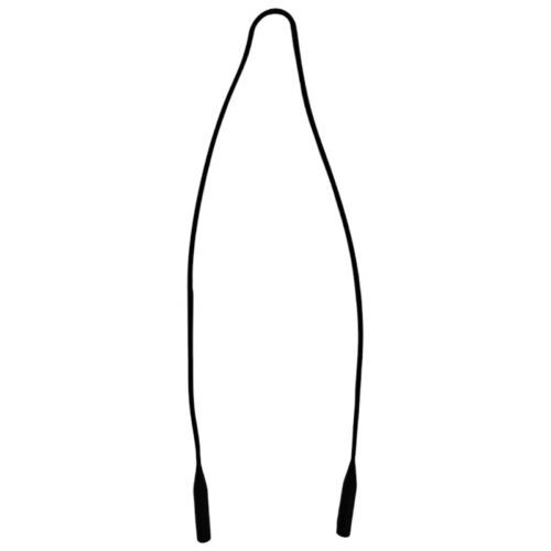 Gummi sports brillesnor - Sort