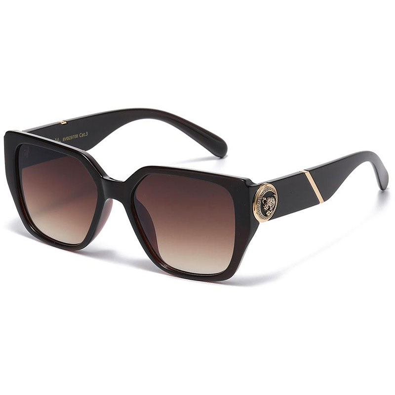 Mørkebrune VG Solbriller - San Siro | Brune fade glas