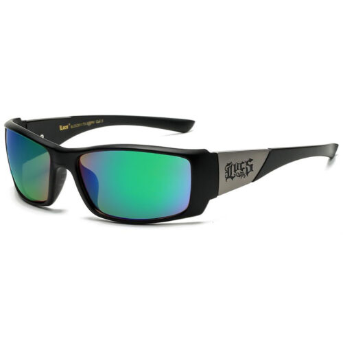 Locs Solbriller - Mat Asombroso Mirror | Blå-grønne spejlglas