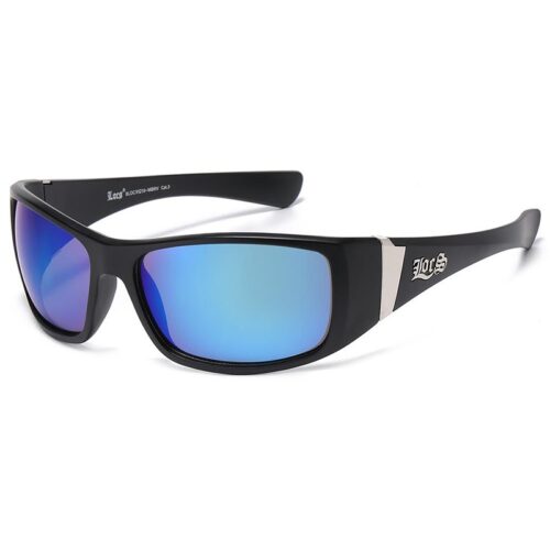 Locs Solbriller - Mat Chulo Mirror | Blå spejlglas