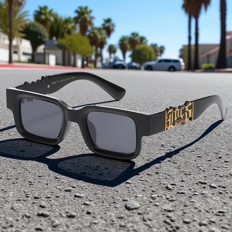 Locs Solbriller - Coraje | Guld Logo - Billede 3