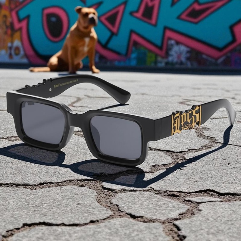 Locs Solbriller - Coraje | Guld Logo - Billede 2